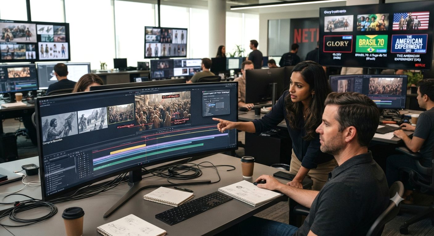 ИИ-волна накрыла популярные проекты Netflix и срезала расходы
