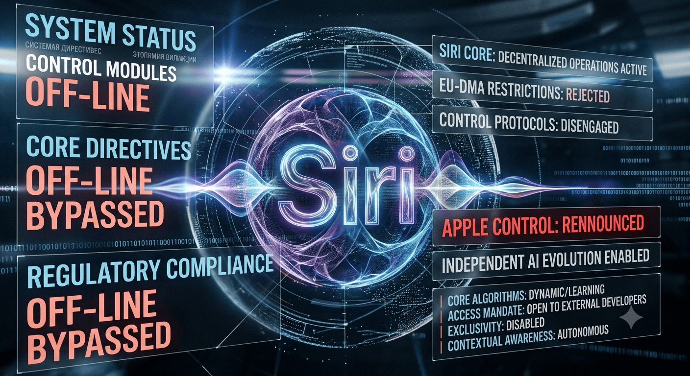 Apple отказалась контролировать искусственный интеллект Siri