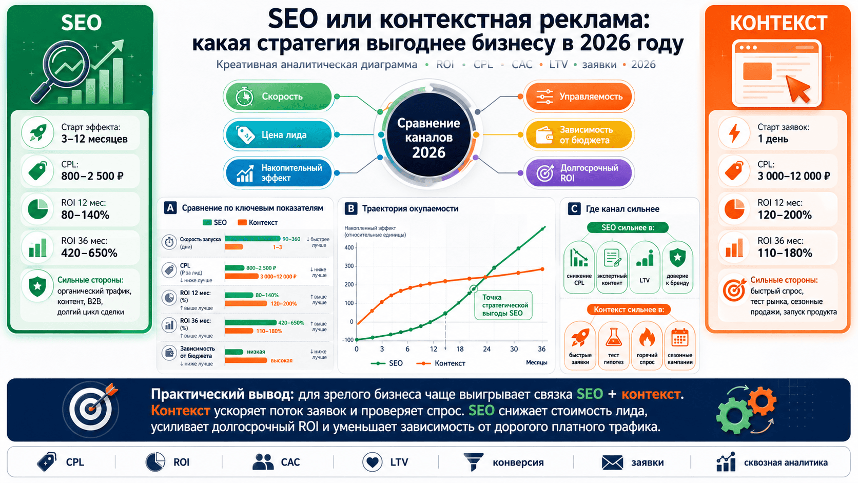 SEO продвижение контекстная реклама 2026 год Россия.png
